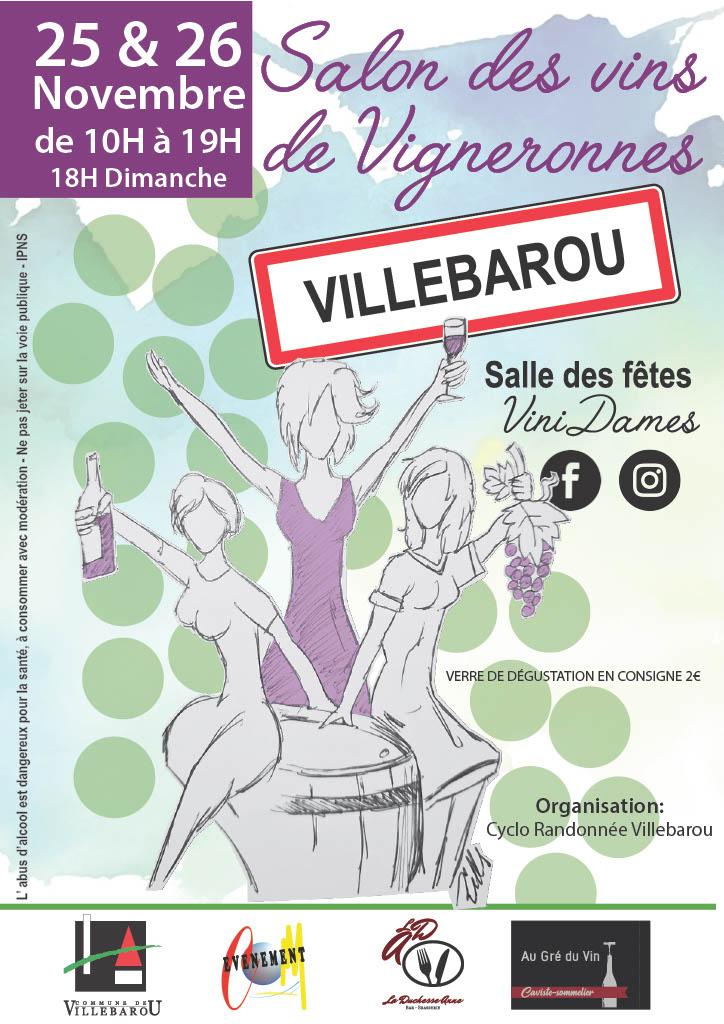 Salon des vins à Villebarou !